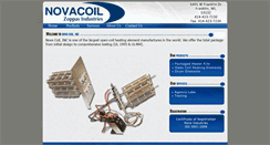 Desktop Screenshot of novacoil.net